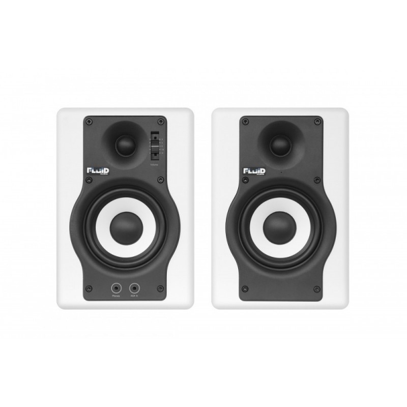 FLUID AUDIO F4 WH - monitory aktywne, para