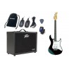 Gitara Elektryczna +Wzmacniacz 20W Zestaw Wireless 246 - 1