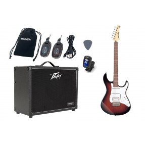 Gitara Elektryczna +Wzmacniacz 20W Zestaw Wireless 247 - 1