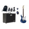 Gitara Elektryczna +Wzmacniacz 20W Zestaw Wireless 249 - 1
