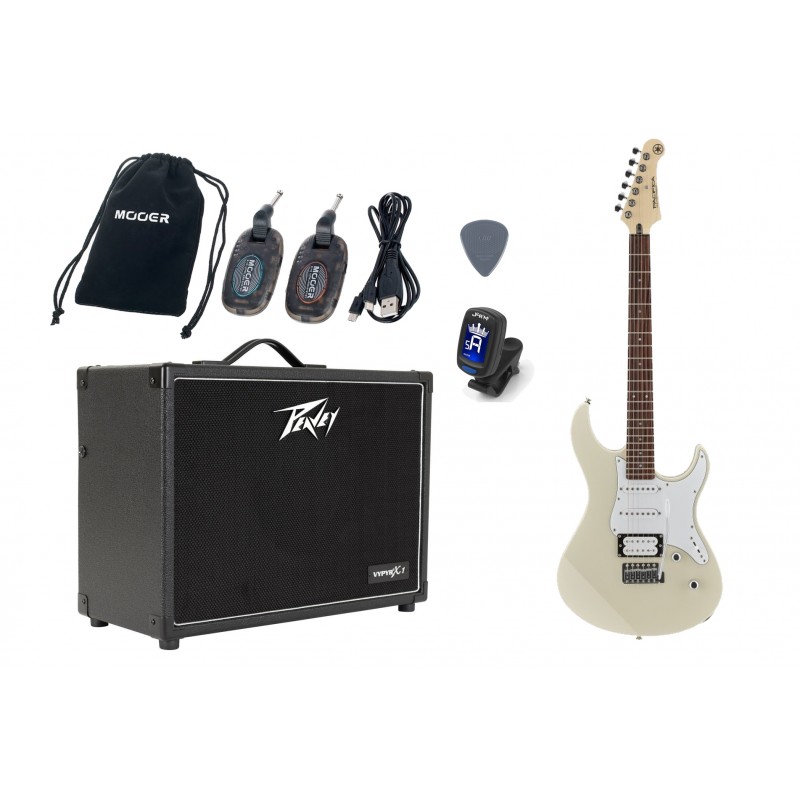 Gitara Elektryczna +Wzmacniacz 20W Zestaw Wireless 250 - 1