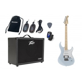 Gitara Elektryczna +Wzmacniacz 20W Zestaw Wireless 251 - 1