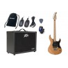 Gitara Elektryczna +Wzmacniacz 20W Zestaw Wireless 253 - 1