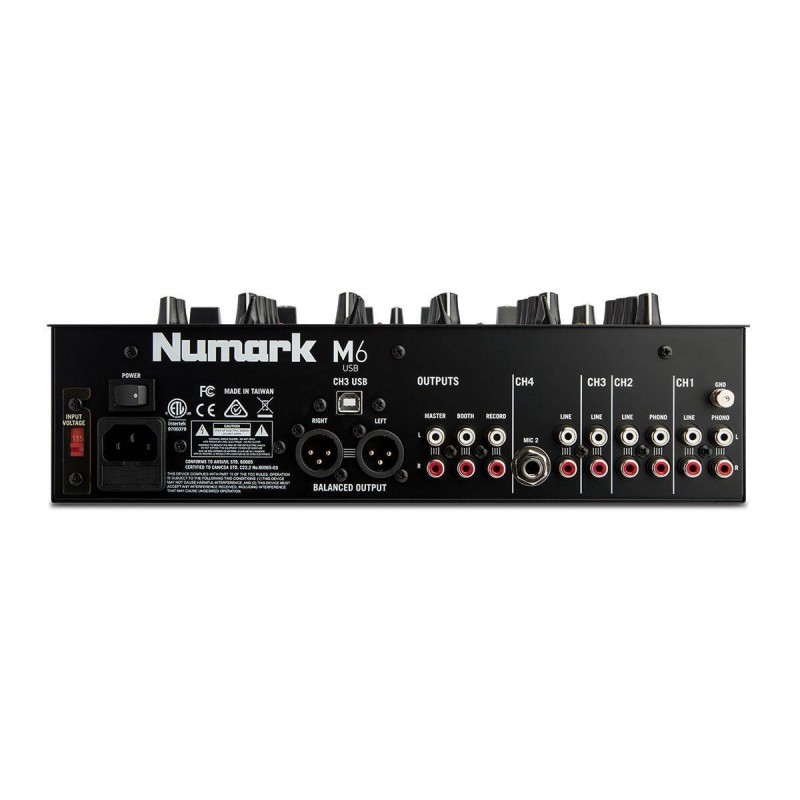 NUMARK M6USB - mikser DJ - 3