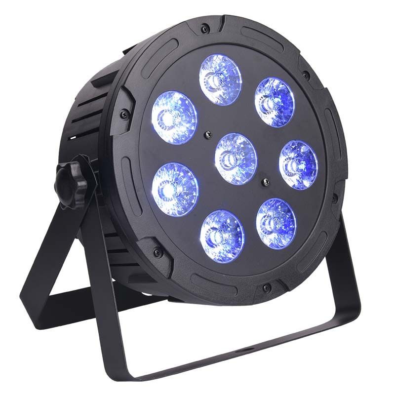 LIGHT4ME Quad PAR 8x10W MKII RGBW - par led slim - 2