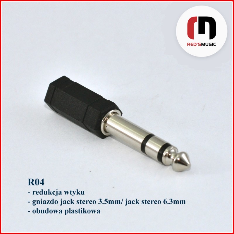 REDS R04 - redukcja wtyku mJ-J - 3