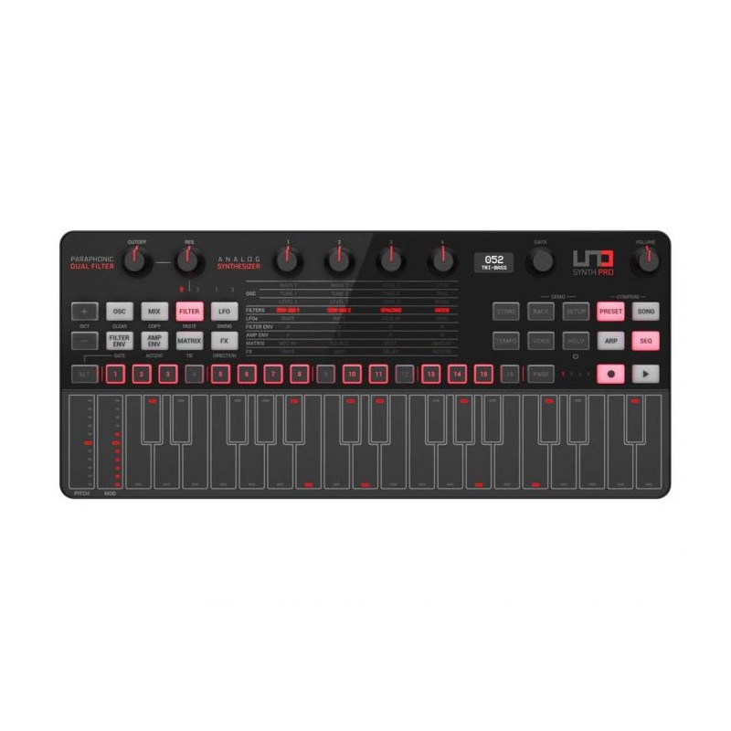 IK Multimedia UNO Synth Pro Desktop Black – Syntezator - 1