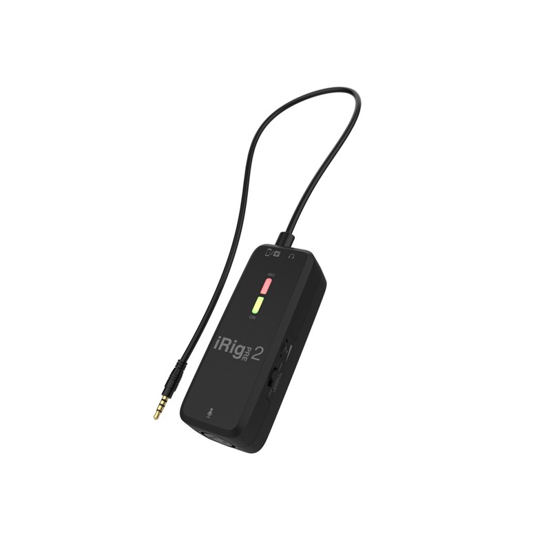 IK Multimedia iRig PRE 2 - Interfejs audio iOS Android DSLR - 3