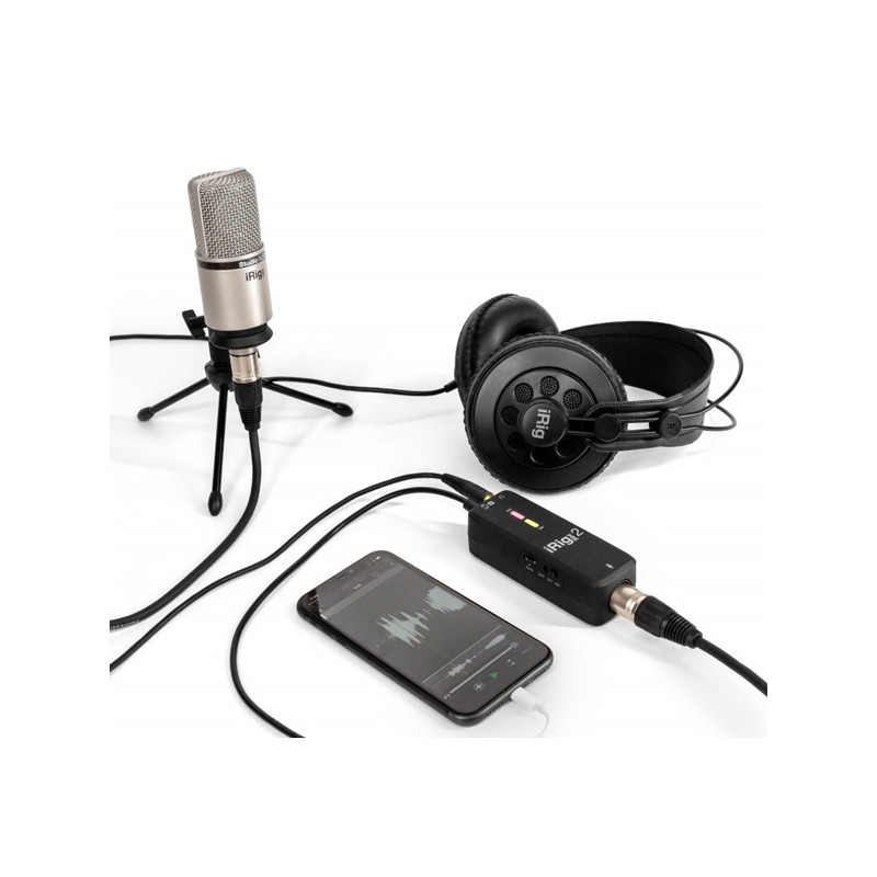 IK Multimedia iRig PRE 2 - Interfejs audio iOS Android DSLR - 4