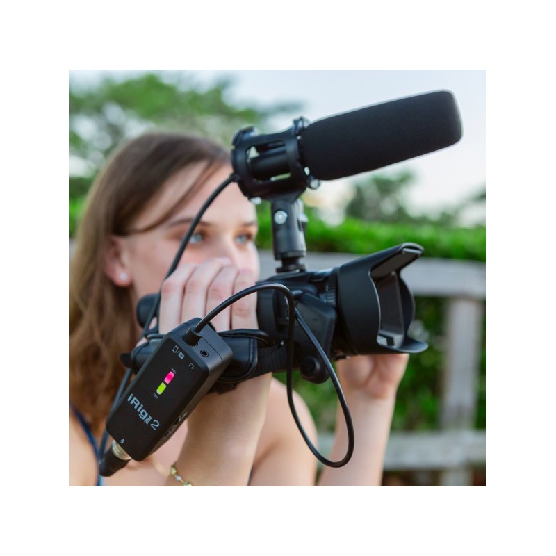 IK Multimedia iRig PRE 2 - Interfejs audio iOS Android DSLR - 6