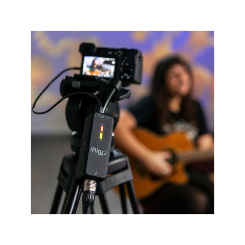 IK Multimedia iRig PRE 2 - Interfejs audio iOS Android DSLR - 7