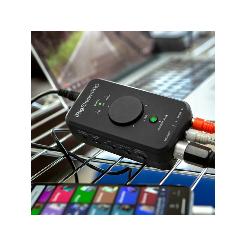 IK Multimedia iRig Stream Pro - Interfejs audio - 8