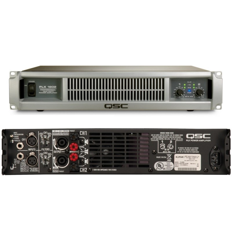 QSC PLX1802 - wzmacniacz mocy - 2