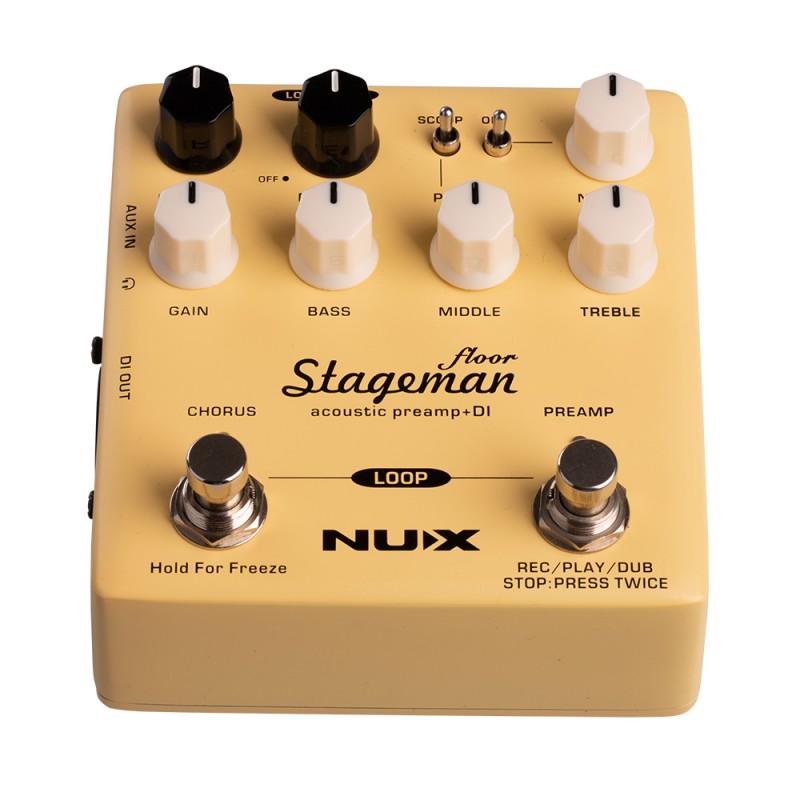 NUX NAP-5 Stageman Floor – preamp akustyczny - 2