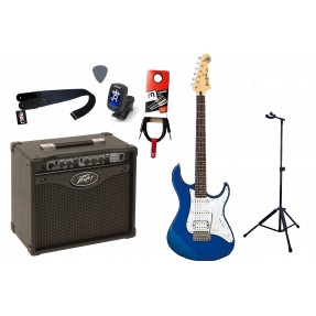Gitara Elektryczna + Wzmacniacz 15W Kabel Zestaw 281 - 1