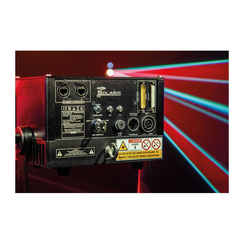 Showtec Solaris 3.0 - laser RGB z kontrolą ILDA - 17