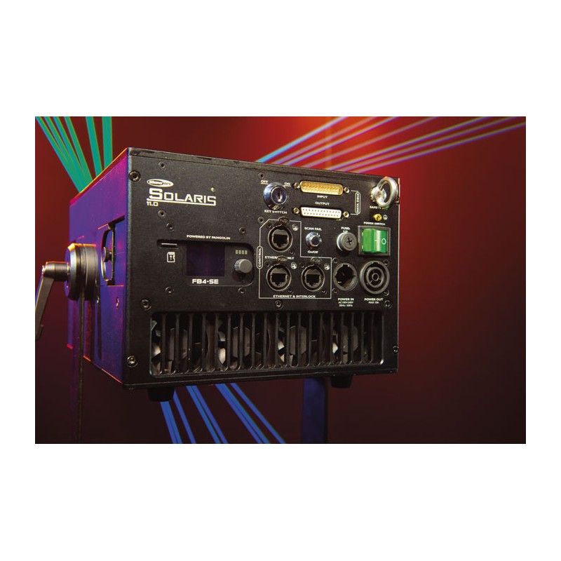 Showtec Solaris 11.0 - laser RGB z Pangolin FB4 - 14