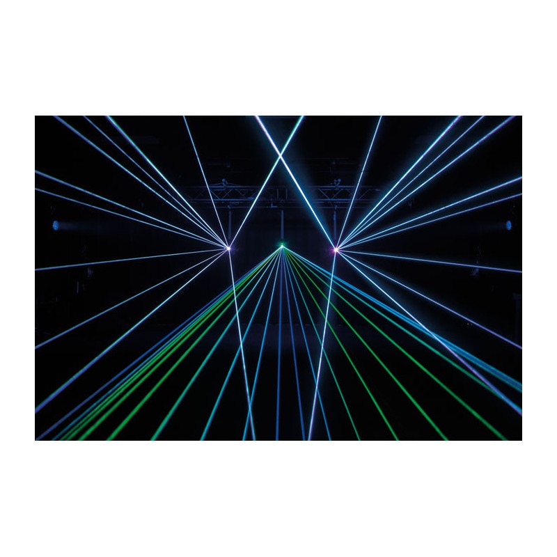 Showtec Solaris 11.0 - laser RGB z Pangolin FB4 - 15
