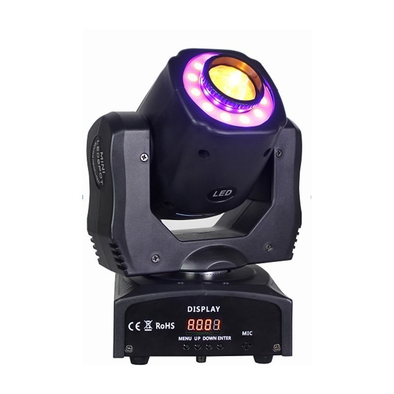 FRACTAL MINI LED SPOT 60 W - głowa ruchoma gobo