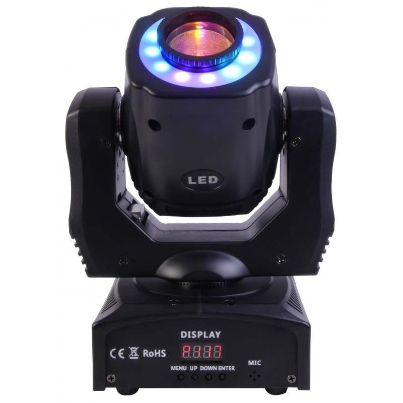 FRACTAL MINI LED SPOT 60 W - głowa ruchoma gobo - 9