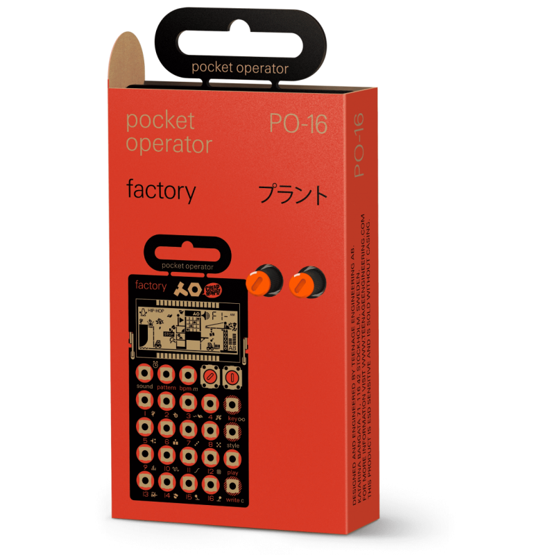 Teenage Engineering PO-16 Factory - kieszonkowy syntezator - 4