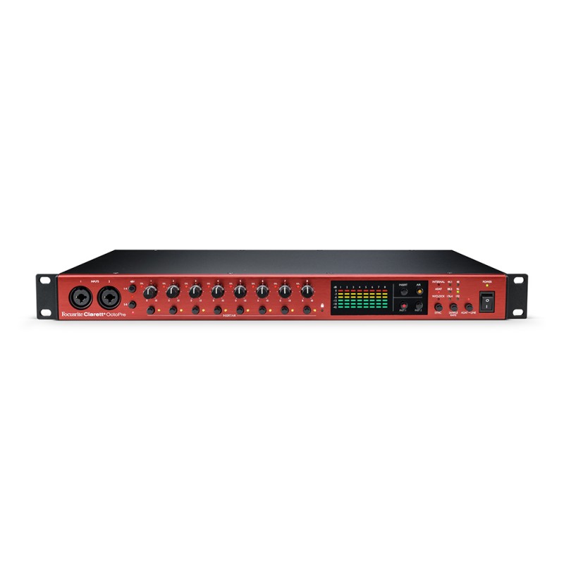 Focusrite Clarett + OctoPre - preamp mikrofonowy - 1