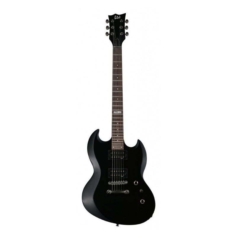 LTD VIPER-10 KIT BLK - gitara elektryczna z pokrowcem