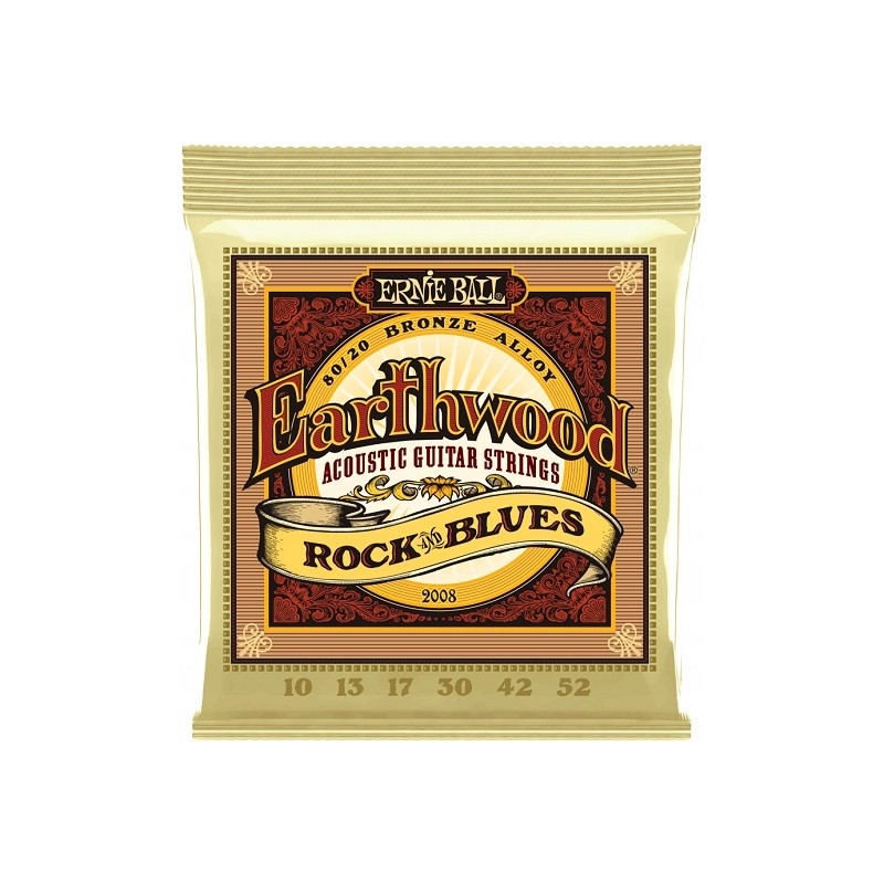 ERNIE BALL EB 2008 - struny do git. akustycznej 10-52 - 2