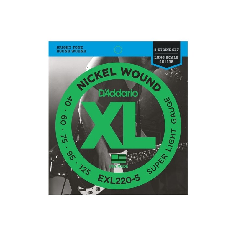 D`ADDARIO EXL220-5 - struny basowe