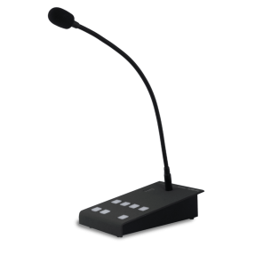 AUDAC APM101MK2 - cyfrowy mikrofon przywoławczy 4 strefy - 1