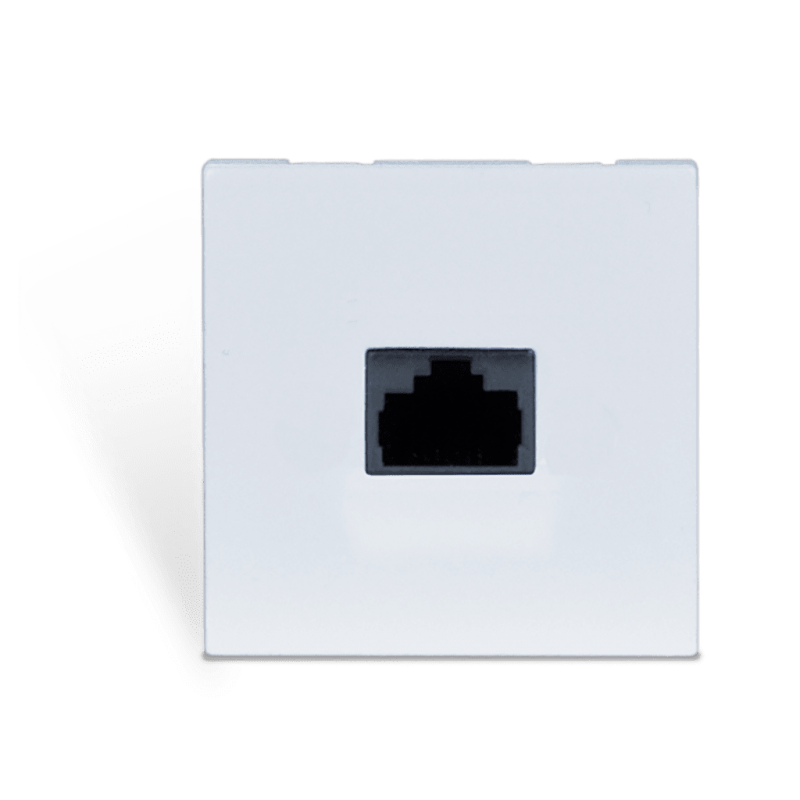 AUDAC CP43ARJ/W - płyta połączeniowa - RJ45 - bticino - wersja biała - 1