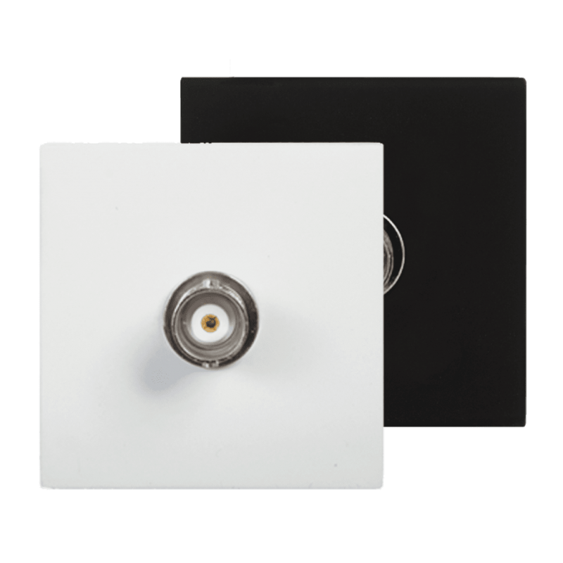 AUDAC CP45BNC/B - płytka przyłączeniowa BNC 45 x 45 mm - wersja czarna - 1