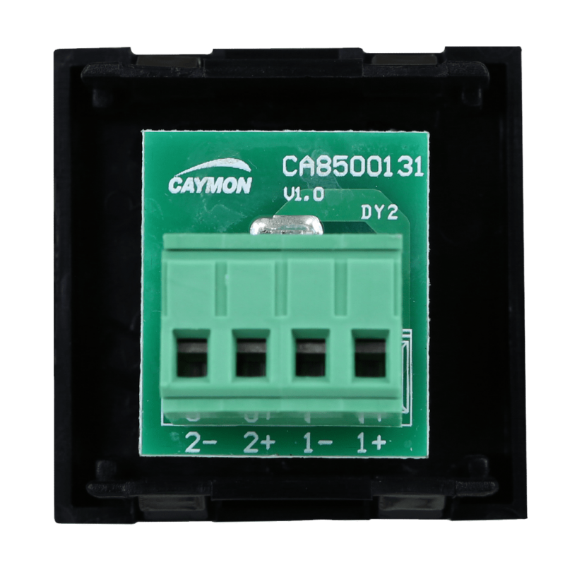 AUDAC CP45SPES/B - płyta połączeniowa głośnika w rozmiarze D (bezlutowa) - wersja czarna - 2