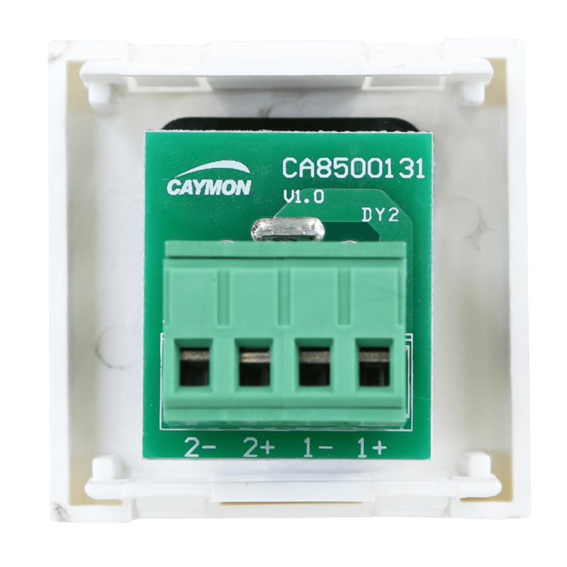 AUDAC CP45SPES/W - płyta połączeniowa głośnika w rozmiarze D (bezlutowa) - wersja biała - 2