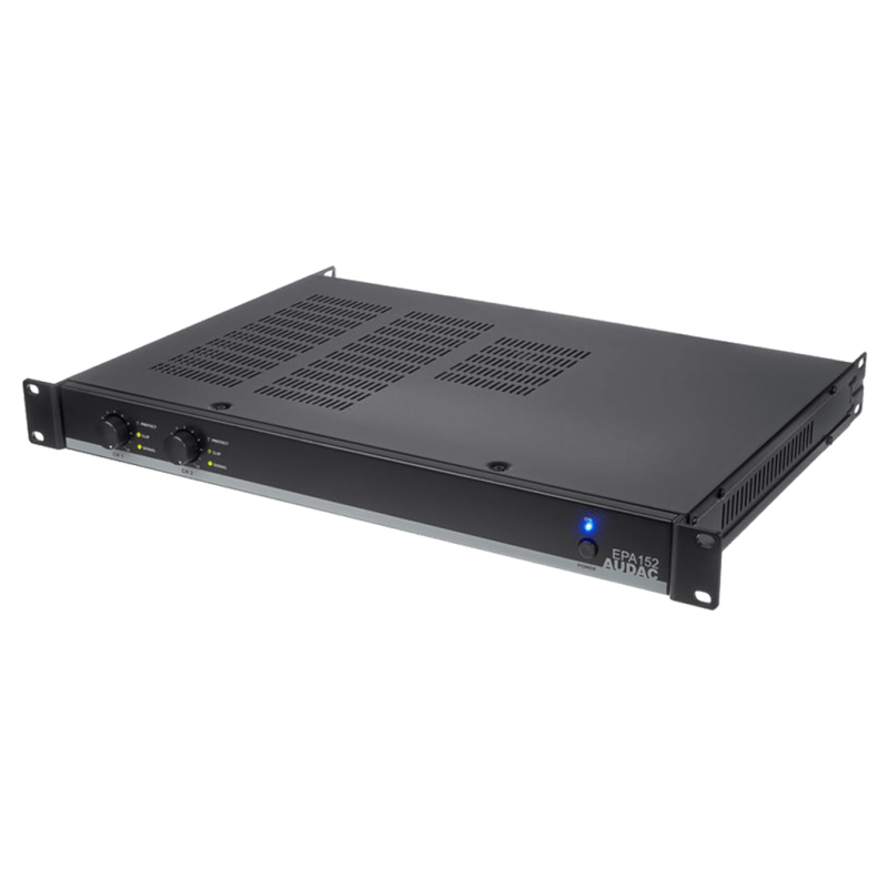 AUDAC EPA152 - dwukanałowy wzmacniacz klasy D 2x150W - 4