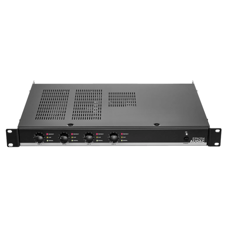 AUDAC EPA254 - czterokanałowy wzmacniacz klasy D 4x250W - zwrotnica - 3