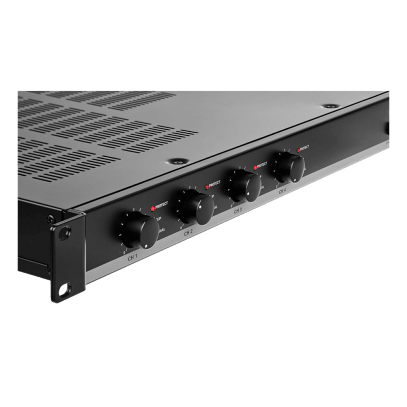 AUDAC EPA254 - czterokanałowy wzmacniacz klasy D 4x250W - zwrotnica - 6