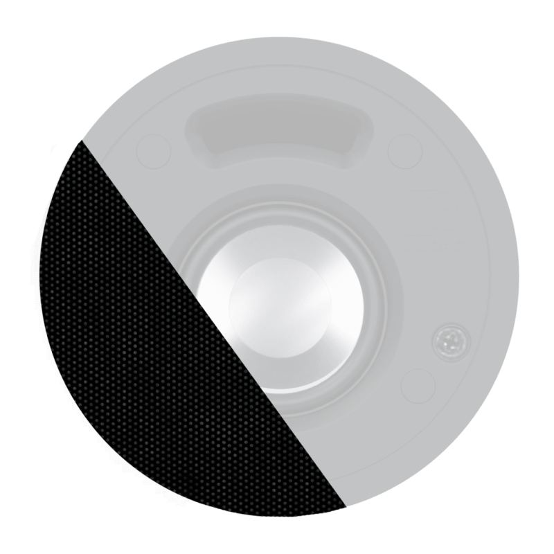 AUDAC GLC02/B - Maskownica do głośnika CELO2 - wersja czarna (RAL9005) - 1