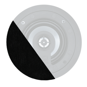 AUDAC GLC06/B - Maskownica do głośnika CELO6 - wersja czarna (RAL9005) - 1