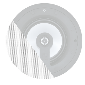 AUDAC GLC06/P - Maskownica do głośnika CELO6 - wersja do lakierowania - 1