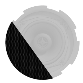 AUDAC GLI05/OB - Maskownica do głośnika CIRA5 i CALI4 z tkaniną i obróbką zewnętrzną - wersja czarna - 1