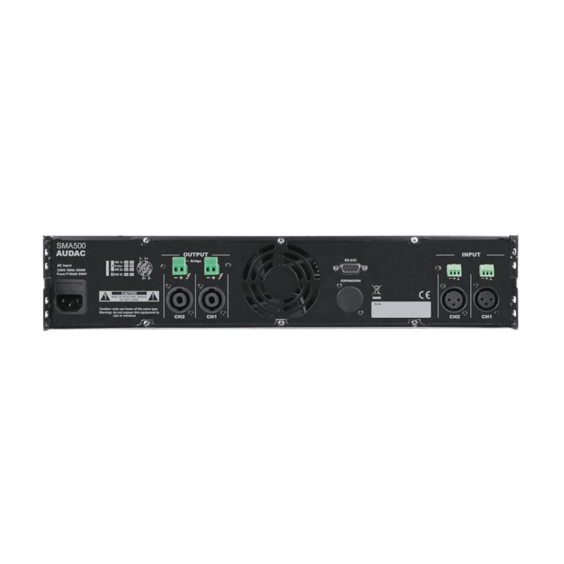 AUDAC SMA500 WaveDynamics - dwukanałowy wzmacniacz mocy 2 x 500W - 2