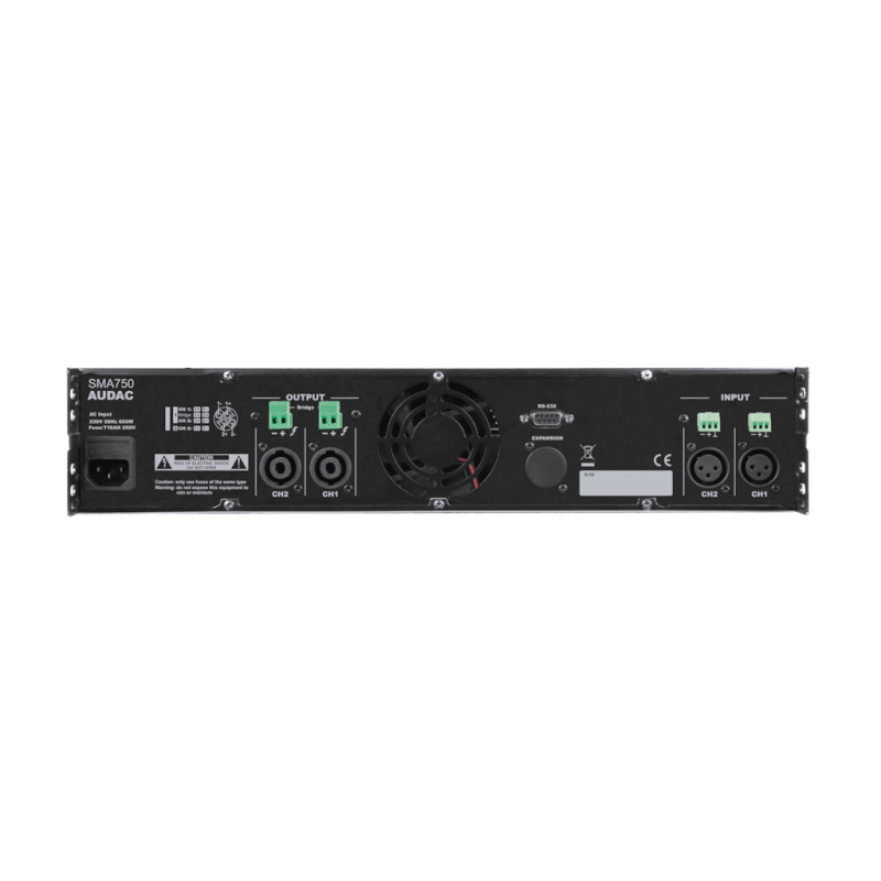 AUDAC SMA750 WaveDynamics - dwukanałowy wzmacniacz mocy 2 x 750W - 2