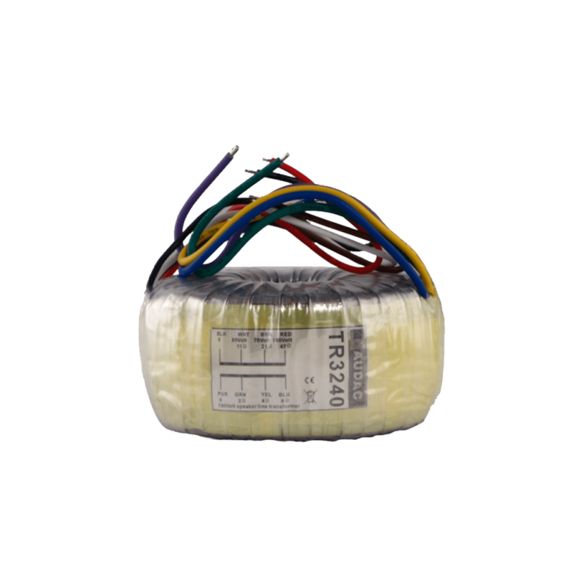AUDAC TR3240 - toroidalny transformator liniowy audio 240W 100V - 1