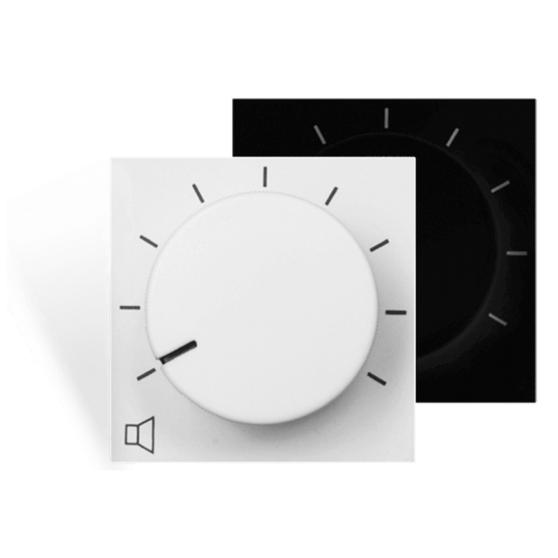 AUDAC VC3208/W - zdalny regulator głośności 45 x 45 mm - wersja biała - 1