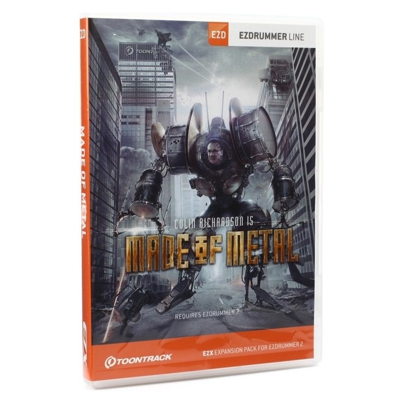 TOONTRACK Made of Metal EZX - biblioteka brzmień