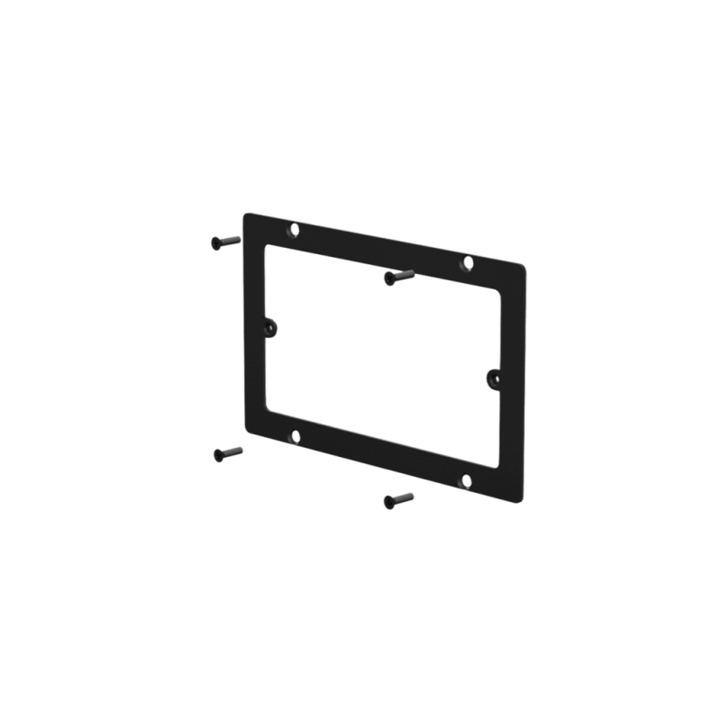 AUDAC WB50/AF - ramka adaptacyjna dla WB50 do 3-gniazdowego standardu amerykańskiego - 1