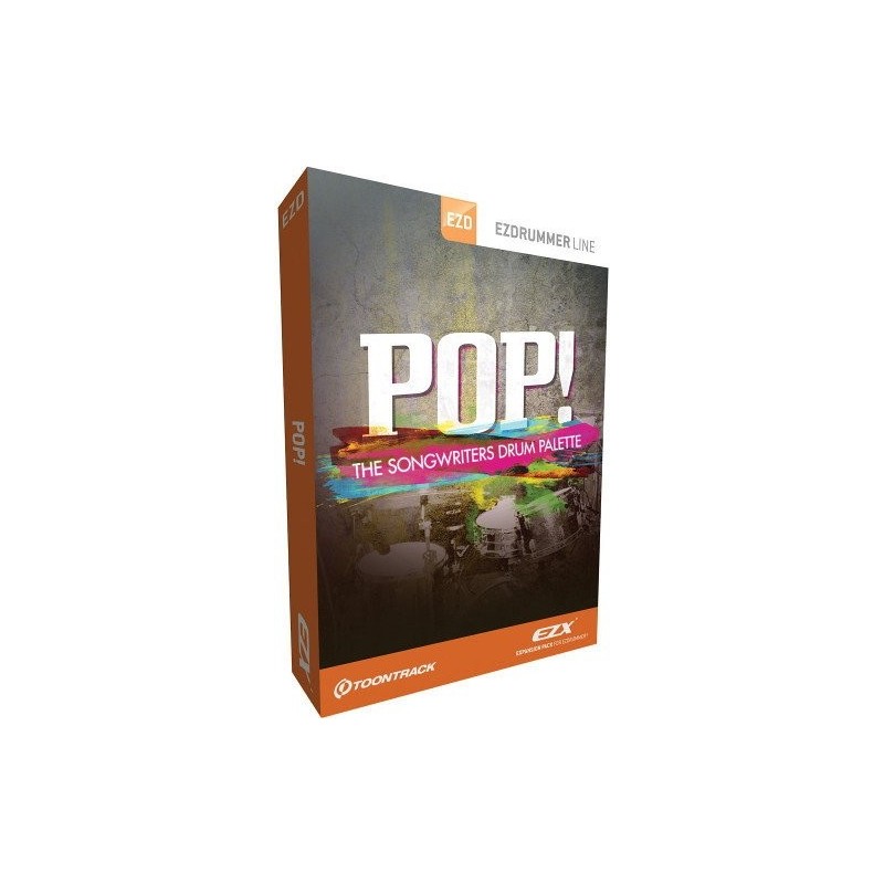 TOONTRACK Pop EZX - biblioteka brzmień