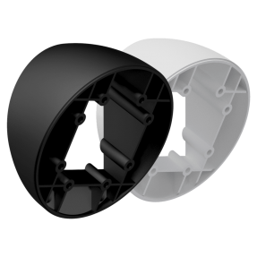 AUDAC WMA40/B - uchwyt przedłużający z kątem nachylenia 30° do ATEO4 - wersja czarna - 1