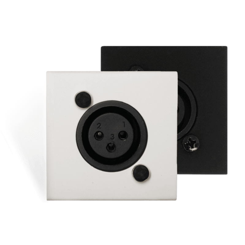 AUDAC WMI20/W - wejście mikrofonowe ścienne - bticino - RJ45 - wersja biała - 1